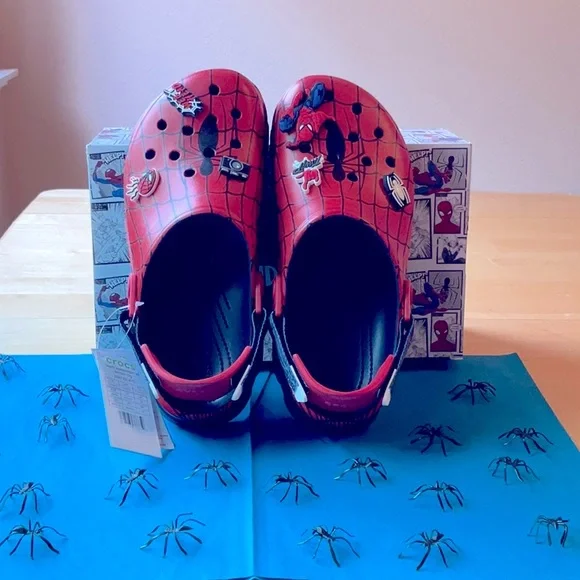 CROCS | Shoes | Crocs Spider Man Clog Nwt | Poshmark display picture 3